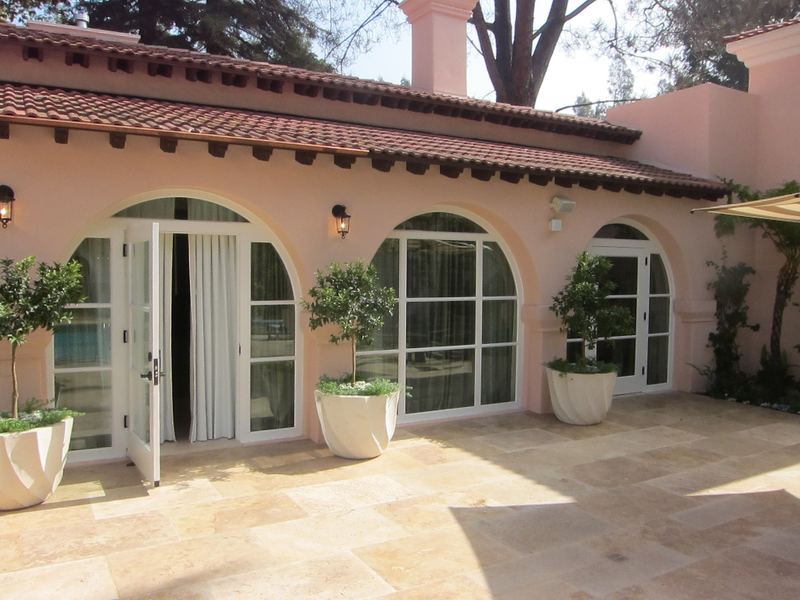 Hotel courtyard renovation